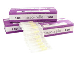 Igły do mezoterapii Meso-relle Luer 30G x 4mm - 10 sztuk 